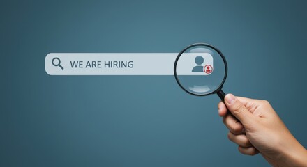 Searching for talent We are hiring graphic for business needs and development growth