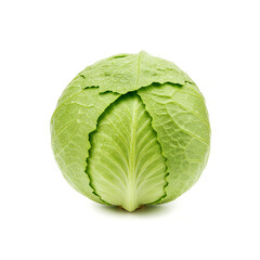 Obraz premium Iceberg lettuce on white background