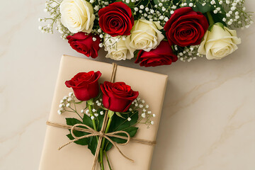 Romantic surprise gift making partner feel loved and truly special