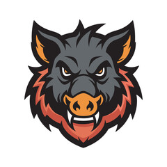 Wild Boar Vector Logo Design For Modern Brand Emblem And Professional Animal Mascot Icon