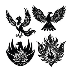 Fototapeta premium Phoenix SVG
