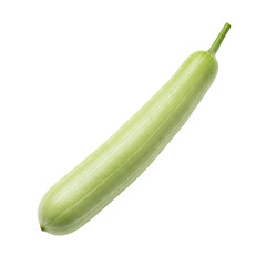 Light green bottle gourd isolated on transparent background