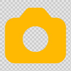 Camera icon set. photo camera icon. camera photography icon. Color set