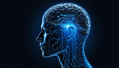 Fototapeta premium Machine Learning (ML) Technology Concept Depicting Core Algorithms, Predictive Analytics, Data Training Models, Neural Networks, and Intelligent Automation for Advanced Artificial Intelligence