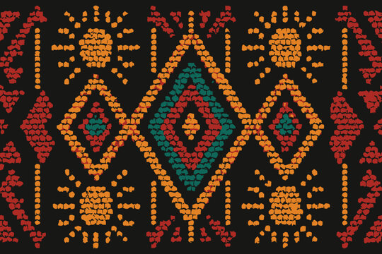 African-inspired bea .eps