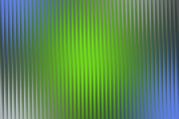 Fototapeta premium Abstract background with vertical ribbed texture and green and blue gradient