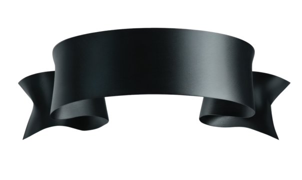 Dark ribbon graphic