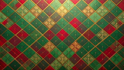 Festive geometric pattern