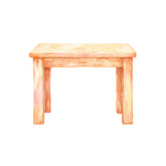Fototapeta premium Wooden table on transparent background with rustic texture
