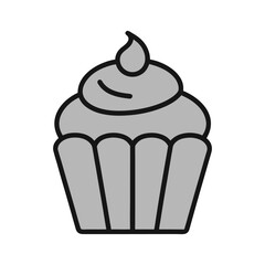 Cupcake outline