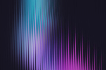 Abstract background with vertical lines and a gradient of blue and purple light, creating a futuristic and modern aesthetic