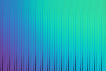 Obraz premium Cool abstract background with vertical ribbed texture and a blue to green gradient