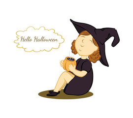 A character of a good, joyful witch
