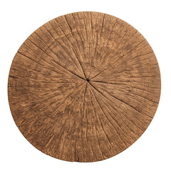 Round wooden base, ideal for displaying or supporting objects