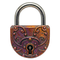 Padlocks providing security and protection for personal belongings.