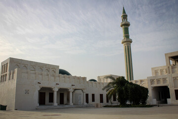 Al Shouyoukh Grand Mosque view in Doha, Qatar