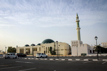 Al Shouyoukh Grand Mosque view in Doha, Qatar