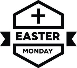 Obraz premium Vintage Style Emblem of a Stylized Eagle with Wings Spread eagle emblem vintage badge