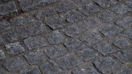 Old stone pavement texture background