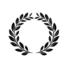 A classic and timeless design is achieved with the Floral Wreath, which boasts a delicate and elegant floral wreath, accompanied by leaves and a single blossom at the bottom