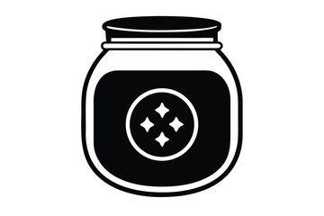 fundraising jar icon vector  illustrations