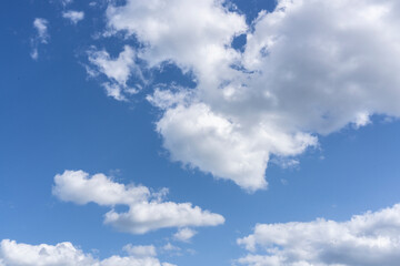 blue sky with clouds