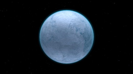 惑星　3DCGレンダリング