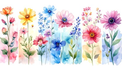 Watercolor floral arrangement (1)