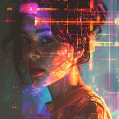 Digital portrait of a woman (3)