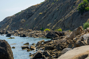 Rocky sea coast