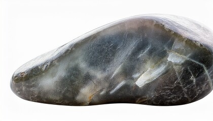 Obraz premium natural raw belomorite moonstone mineral cutout