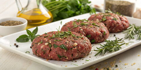Seasoned Ground Beef with Herbs and Spices