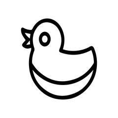 Duck Outline Icon