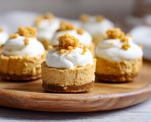 No bake pumpkin cheesecake decadent dessert photography highlighting glossy caramel and velvety filling
