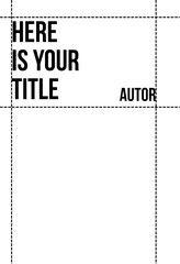 Clean Editorial Grid System Modern Minimal Book Layout