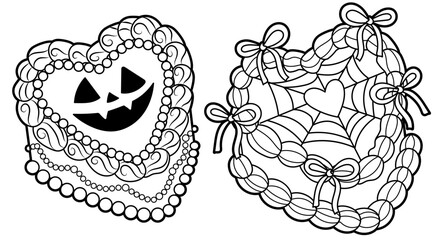 spooky_sweet_working_black_heart_cakes