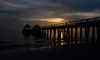 Obraz premium beach, tropical, travel, vacation, sun, relax, nature, landscape, sea, sky, Naple, bridge,