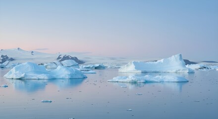  Arctic Iceberg Landscape