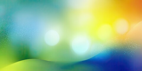 Abstract vibrant color gradients with soft bokeh lights