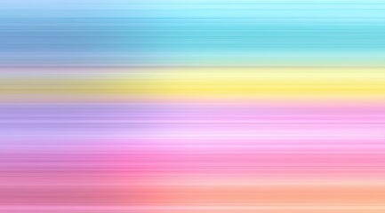 Abstract horizontal pastel streaks