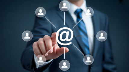 Connect and communicate with email marketing, building connections today