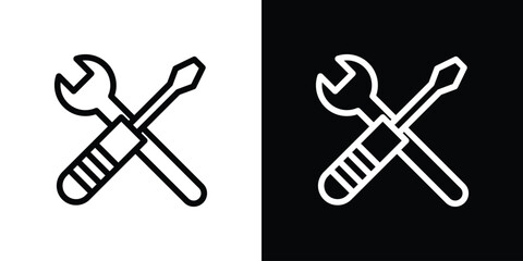 Repair tools icon design elements. icons for app or web
