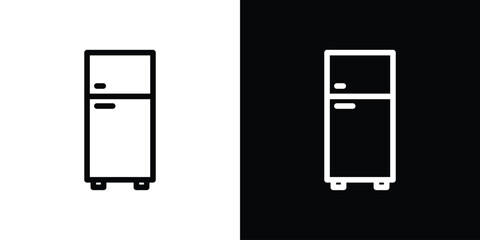 Fridge icon design elements. icons for app or web
