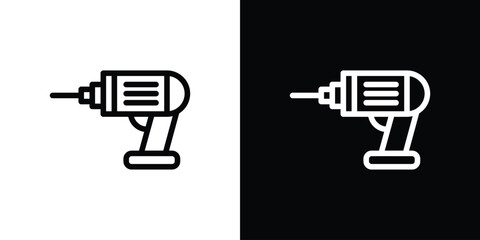 Drill icon design elements. icons for app or web