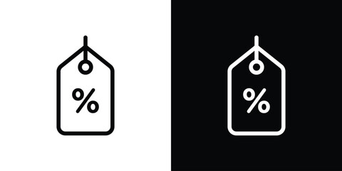 Discount tag icon design elements. icons for app or web