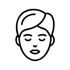 Facial Treatment Icon for Web and Graphic Design