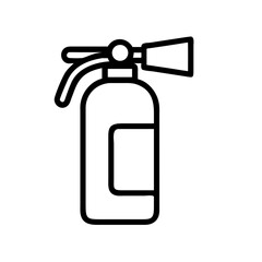 Fire Extinguisher Icon for Web and Graphic Design