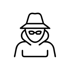 Hacker Icon for Web and Graphic Design