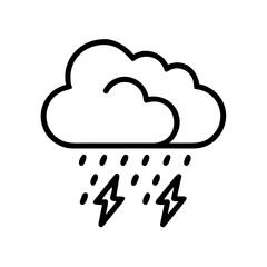 Hail Icon for Web and Graphic Design