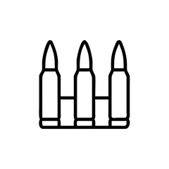 Hunting Bullets Pack Icon for Web and Graphic Design